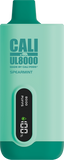 Cali UL8000 5% Disposable Spearmint